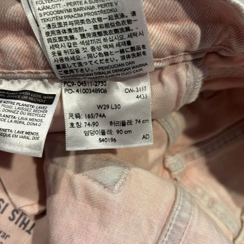 Levi's 511 Slim Stretch Mens‎ 29/30 Pink